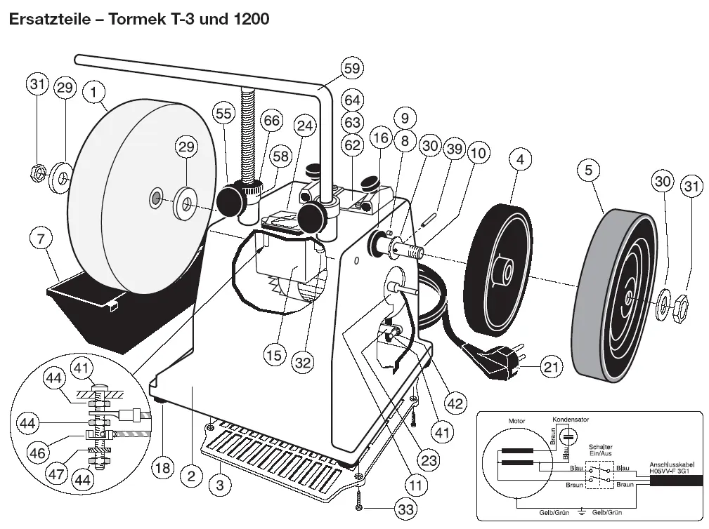Mutter M12 H=6 am Stein siehe Handbuch Pos. 31 fuer Tormek 1206 und T3 und 2006 und T7 Mutter M12 H=6 am Stein siehe Handbuch Pos. 31 fuer Tormek 1206 und T3 und 2006 und T7