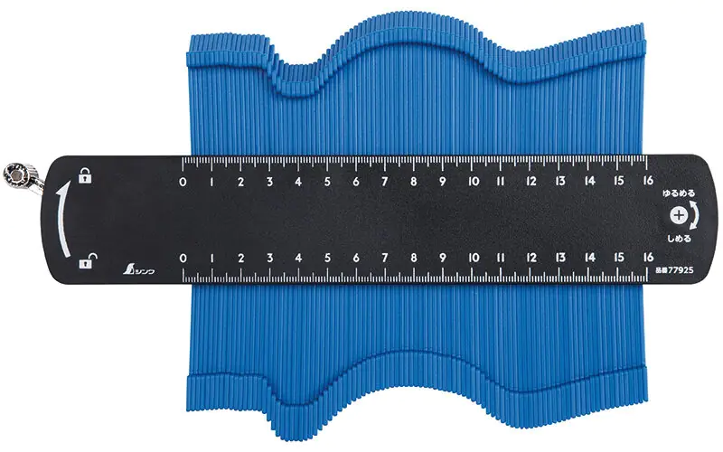 Konturschablone feststellbar 160 mm SHINWA
