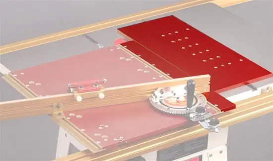 Austausch-Modul (rechte Schlittenplatte) für Incra Miter 5000 Austausch-Modul (rechte Schlittenplatte) für Incra Miter 5000