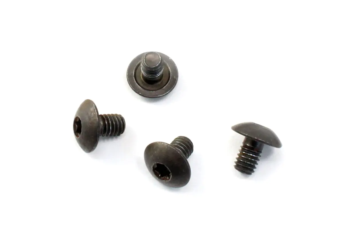 4er Set Ersatzschrauben Torx T15 fuer Wendeplatten-Falzfraeserkopf