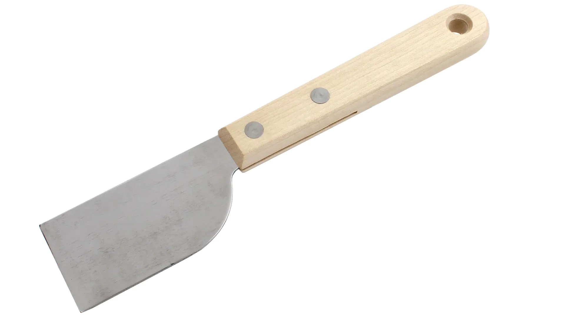 Edelstahl-Spachtel gerade Form Edelstahl-Spachtel gerade Form