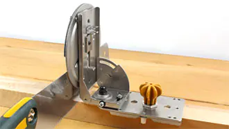 Einstellung 90° mit Säge