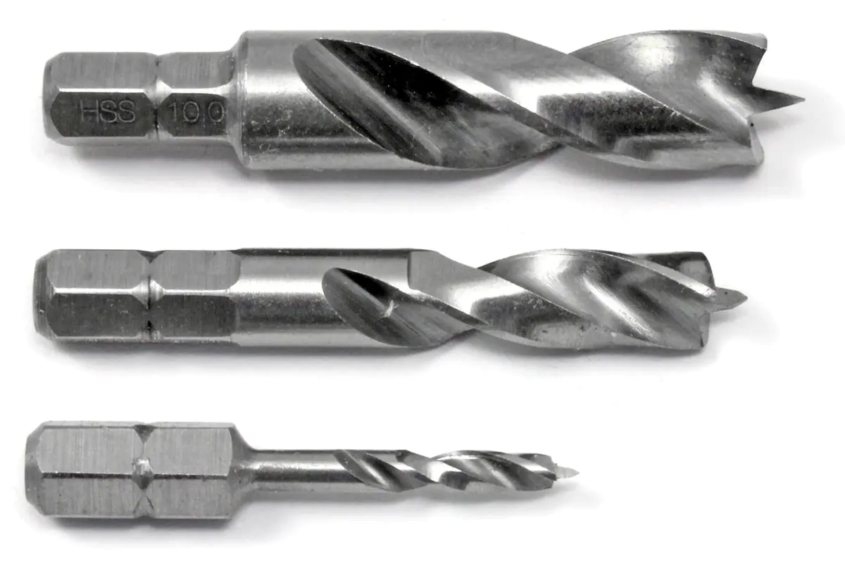 Holzspiralbohrer-Bits HSS-G - Serie 1596 FAMAG
