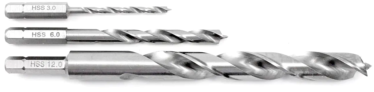Lange Holzspiralbohrer-Bits HSS-G von FAMAG Serie 1597