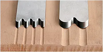 4-fach Kannelier-Eisen A2 fuer VERITAS-Schrupphobel 1-1/2 in. (38 mm) 4-fach Kannelier-Eisen A2 fuer VERITAS-Schrupphobel 1-1/2 in. (38 mm)