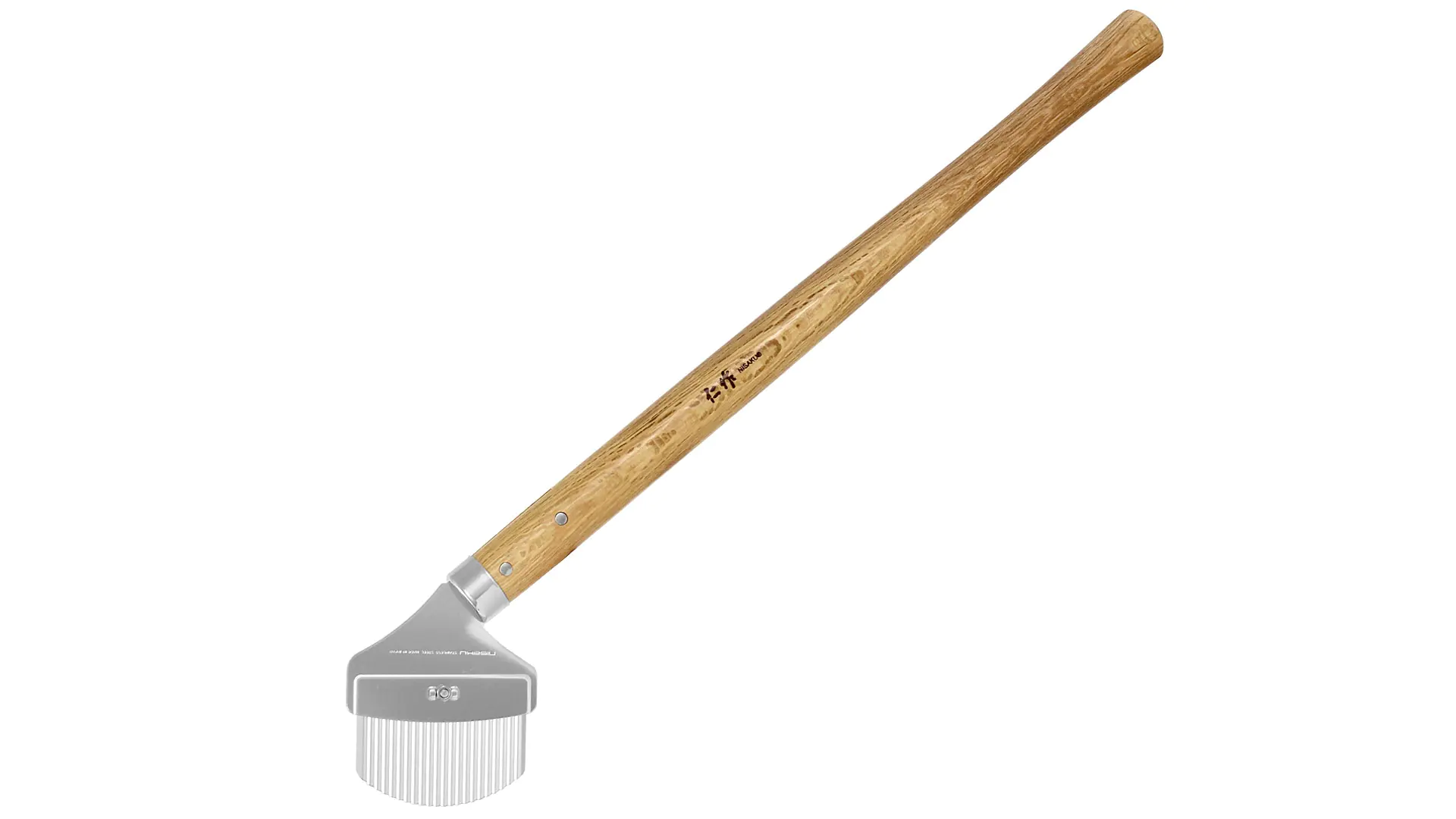 Unkrautmesser (Fugenmesser) mit langem Holzgriff