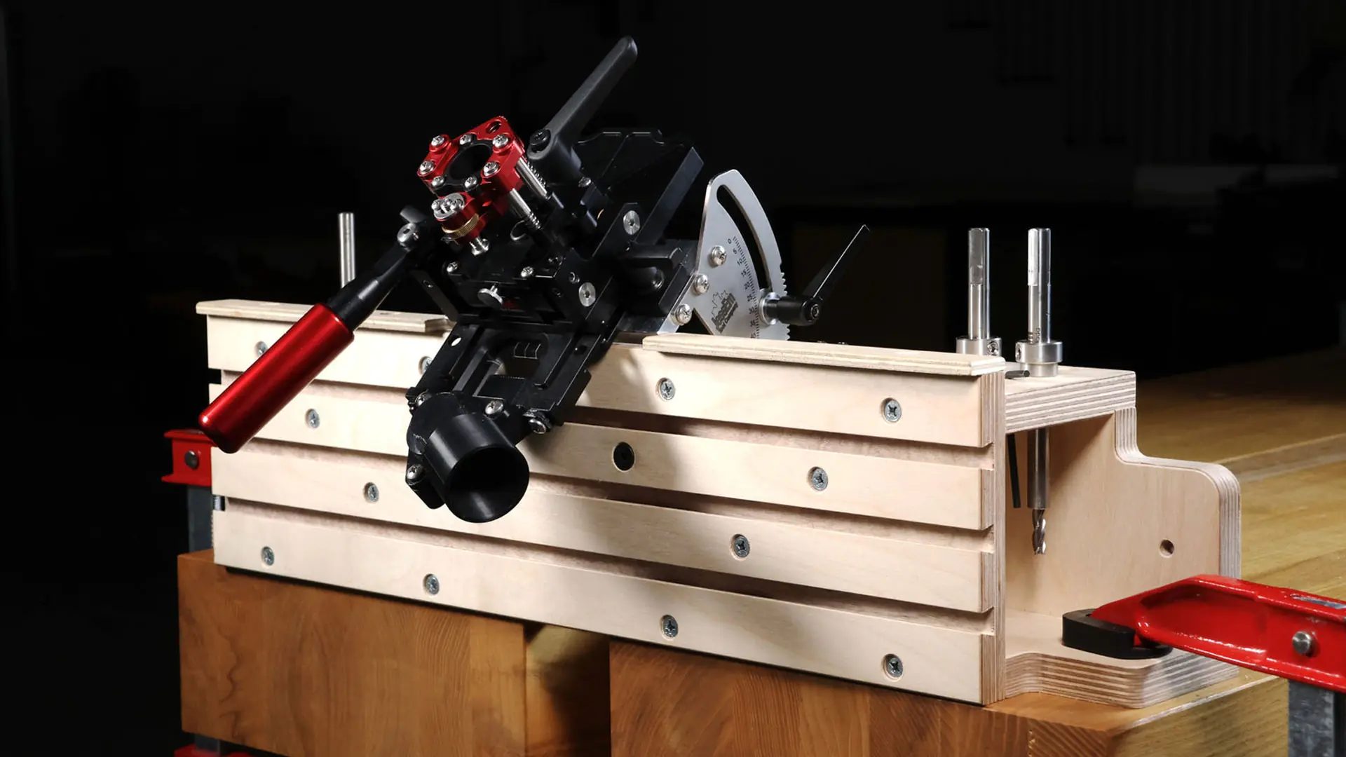 Pocket Mill Pro mit Workstation aus nordischer Birke JESSEM Pocket Mill Pro mit Workstation aus nordischer Birke JESSEM