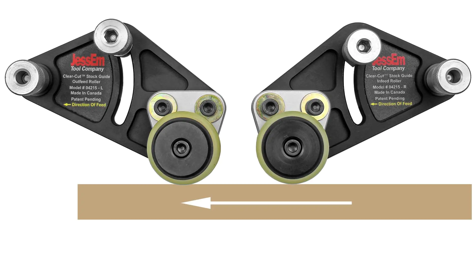 JessEm Andrückvorrichtung (Clear Cut Stock Guides)