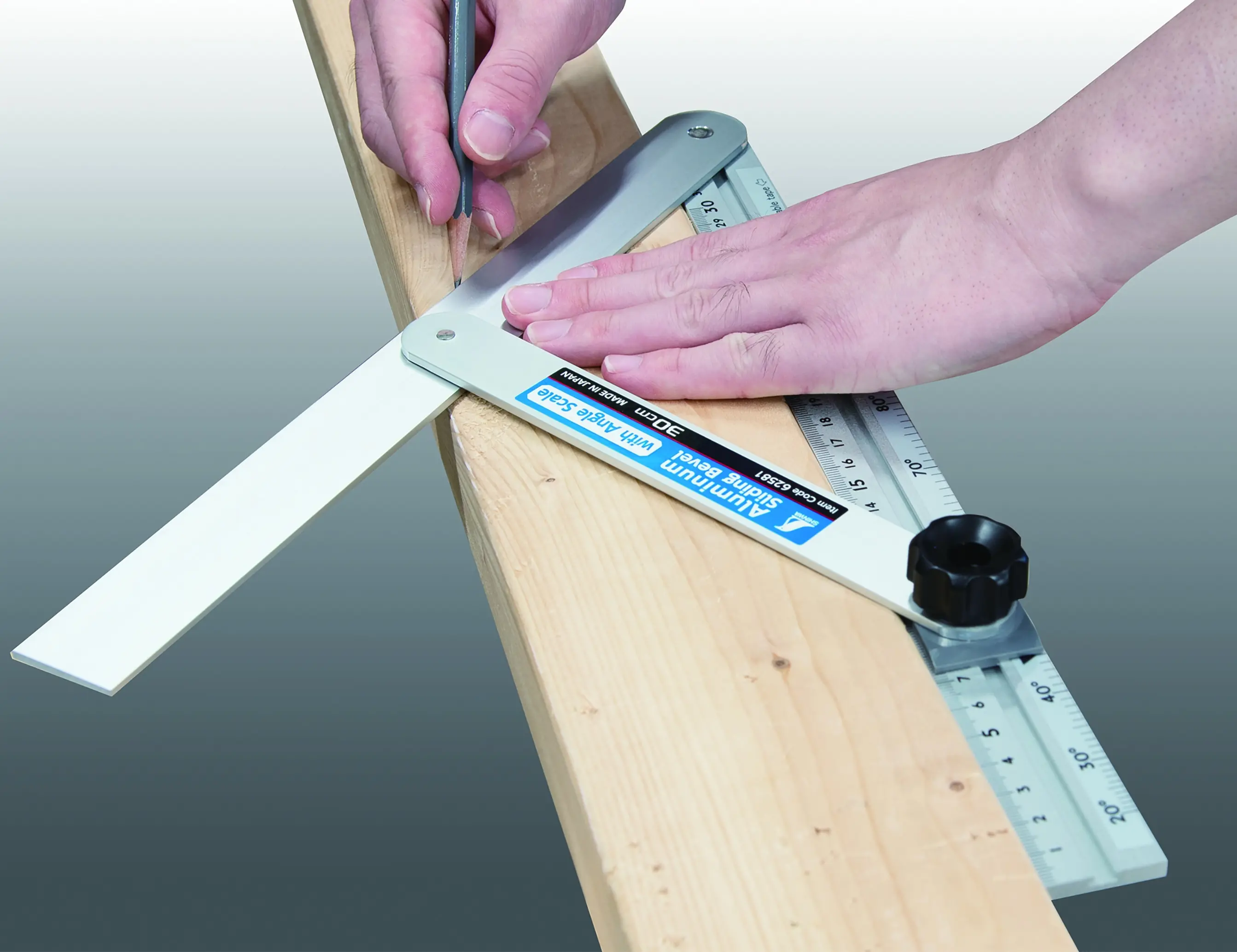 Aluminium-Schmiege 30cm SHINWA