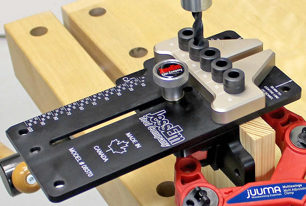 JESSEM Dübelschablone mit Dübeleinsatz für 8 mm Dübel