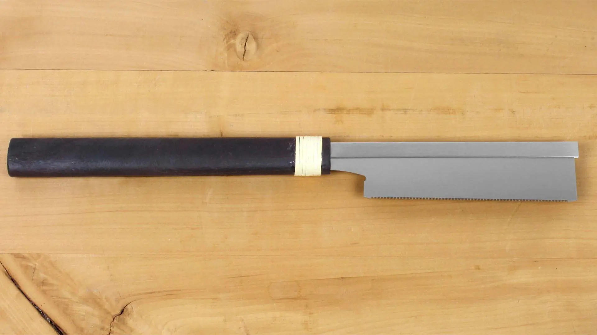 Kleine traditionelle Mini-Dozuki für Längs- und Querschnitt mit Holzgriff