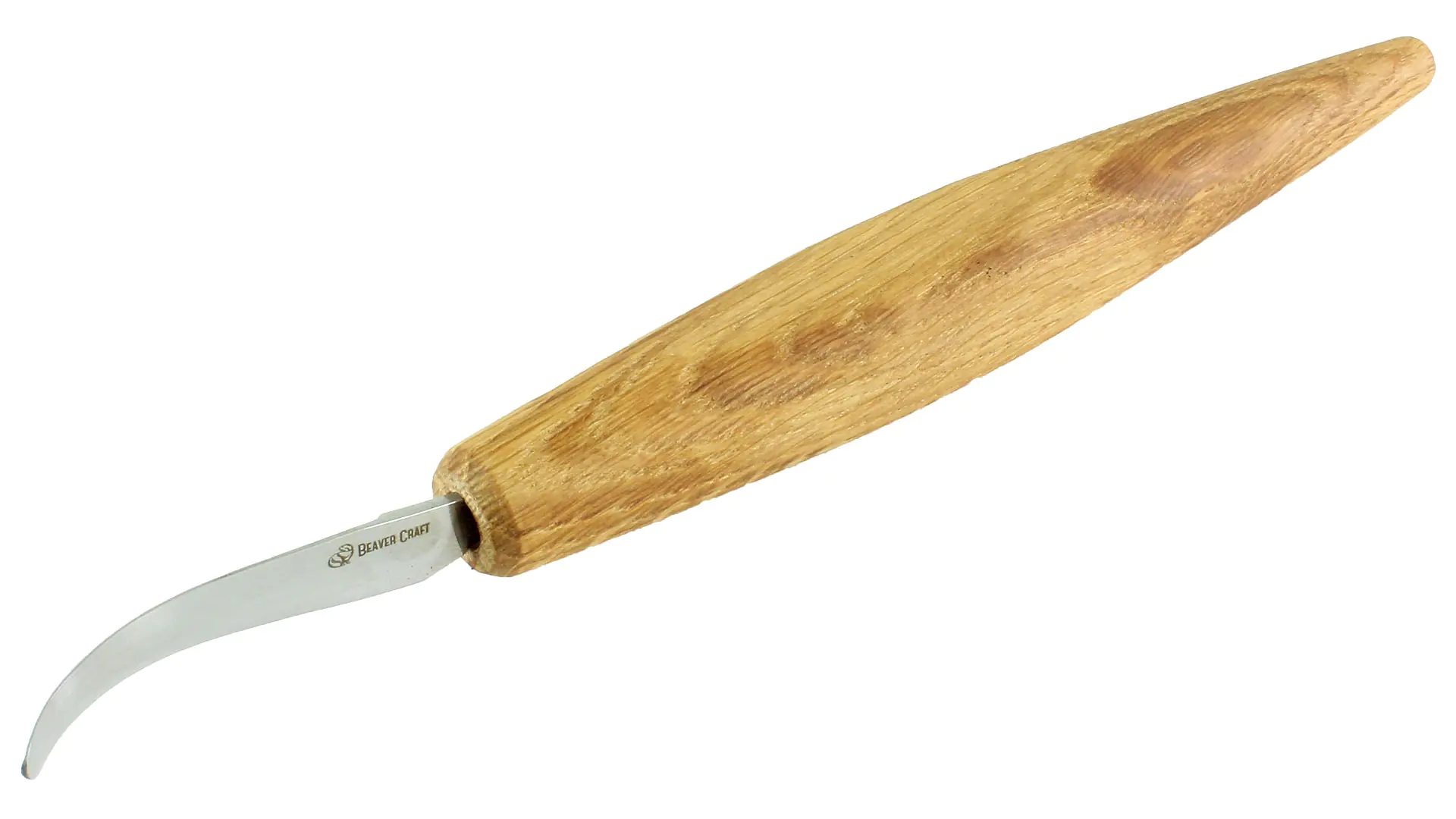Schnitzmesser schwach gebogen SK4S BEAVERCRAFT