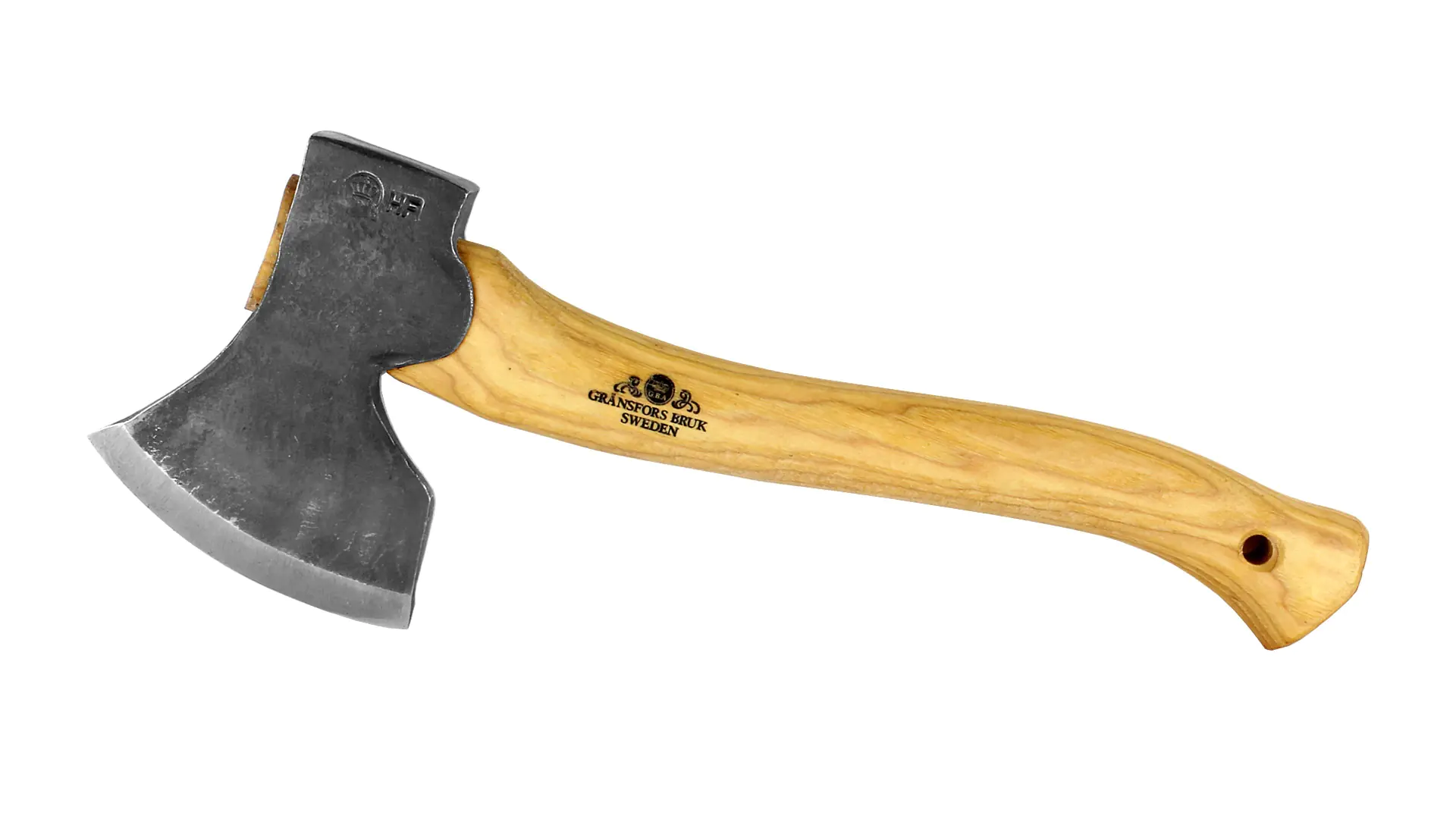 Rechtshaender-Bildhauerbeil Laenge 37 cm Gesamtgewicht 1.0 kg GRANSFORS BRUKS