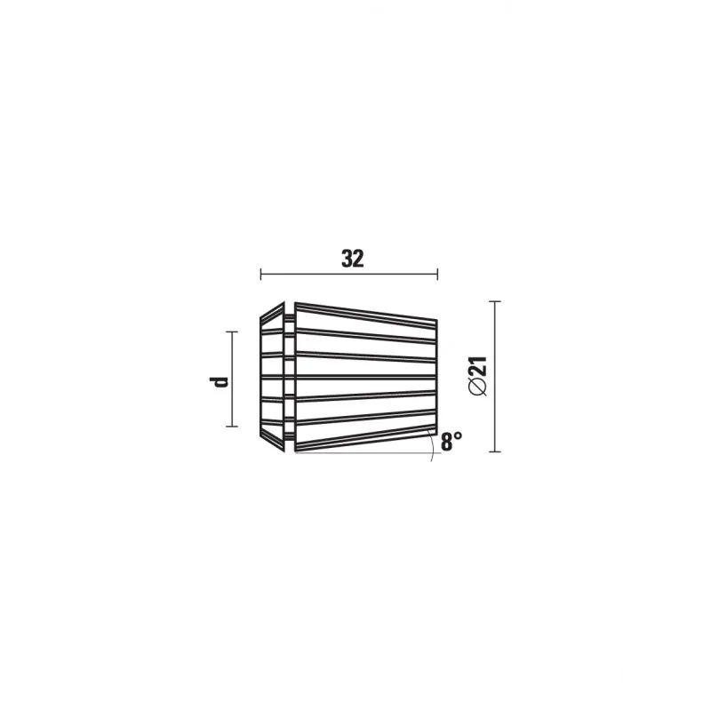 Spannzange ER 20 6 mm KLEIN Spannzange ER 20 6 mm KLEIN