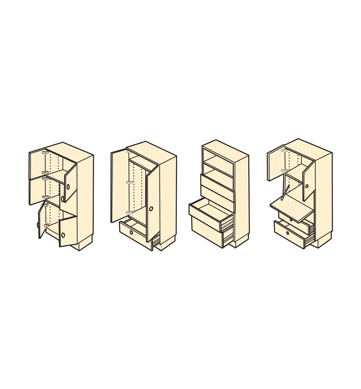 VERITAS Lochreihenschablone System 32 Deluxe
