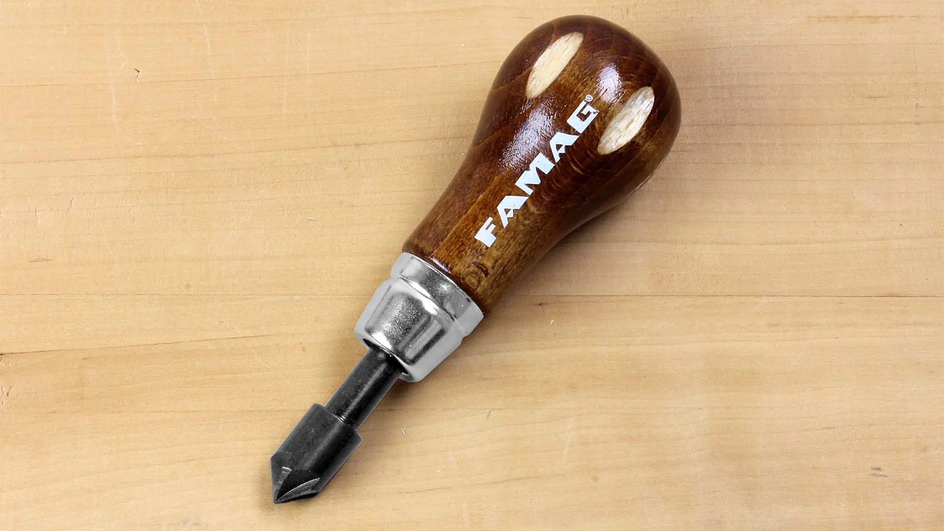 Handsenker mit Holzgriff Durchmesser 12 mm FAMAG