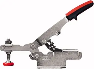 Variabler Kniehebelspanner mit waagerechter Grundplatte BESSEY