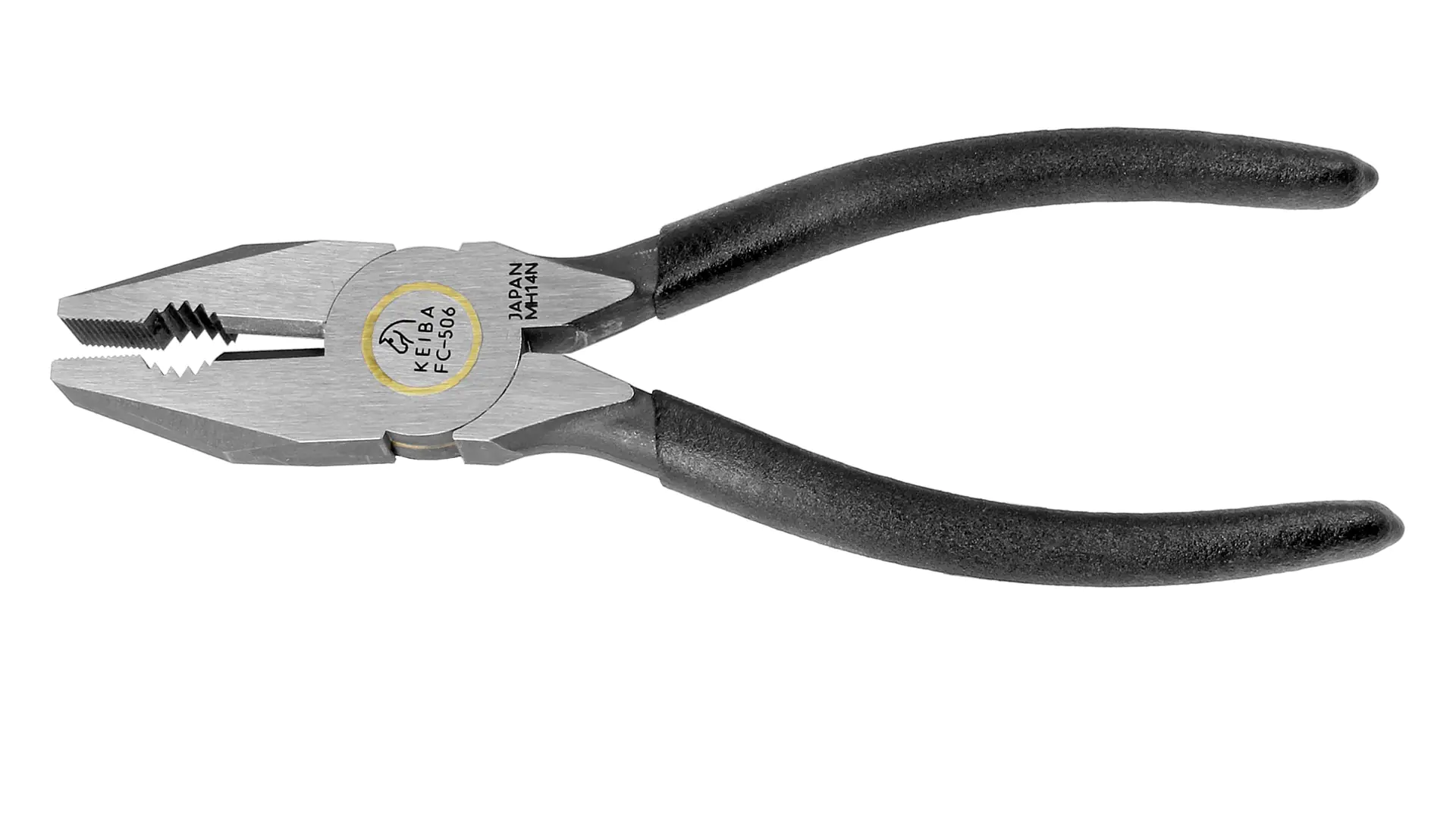 KEIBA Kombizange High Grade Serie Europäischer Typ mit konkaven Riffelbacken