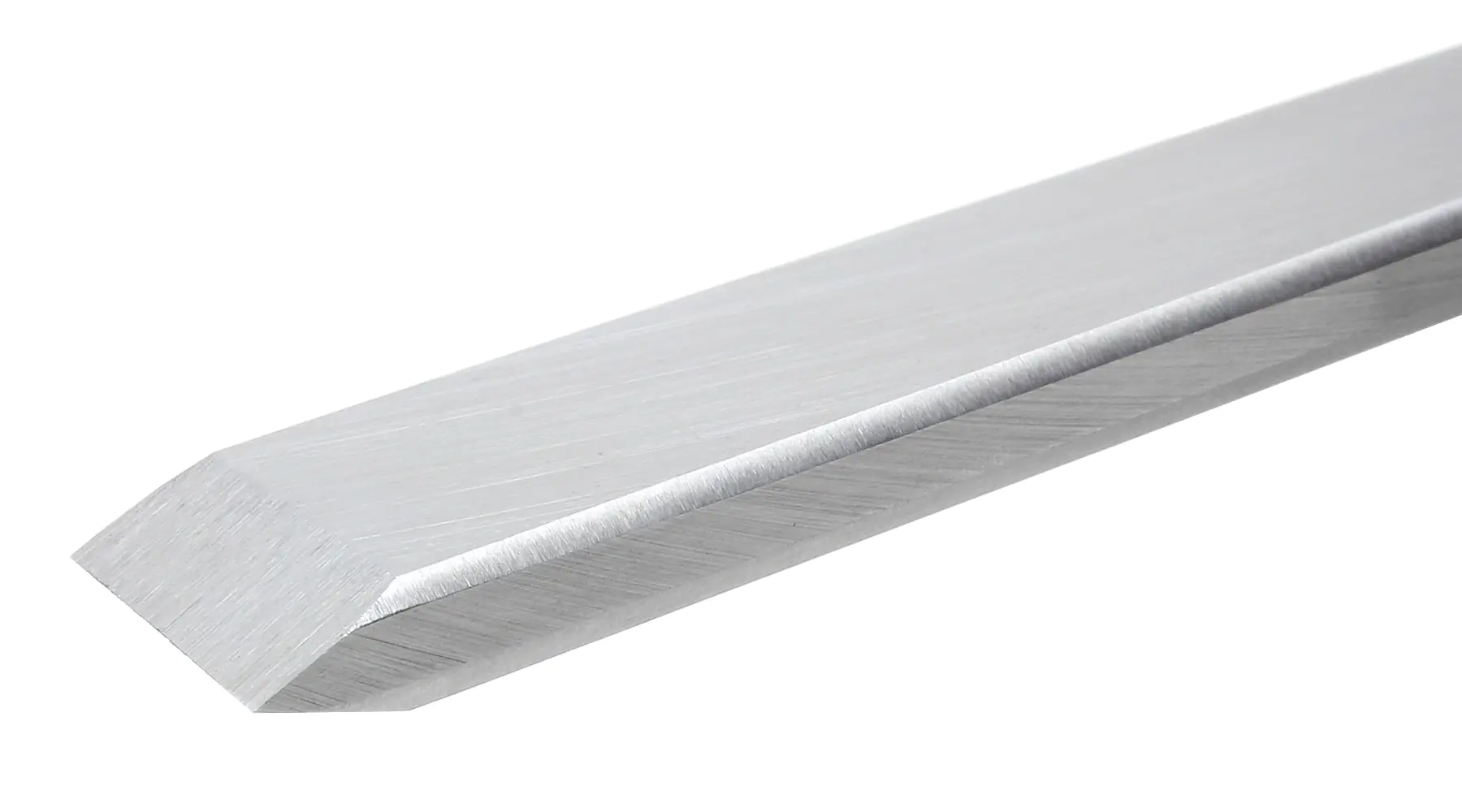 Flachstahl 13mm schraeg angeschliffen Griff 216mm CROWN Flachstahl 13mm schraeg angeschliffen Griff 216mm CROWN