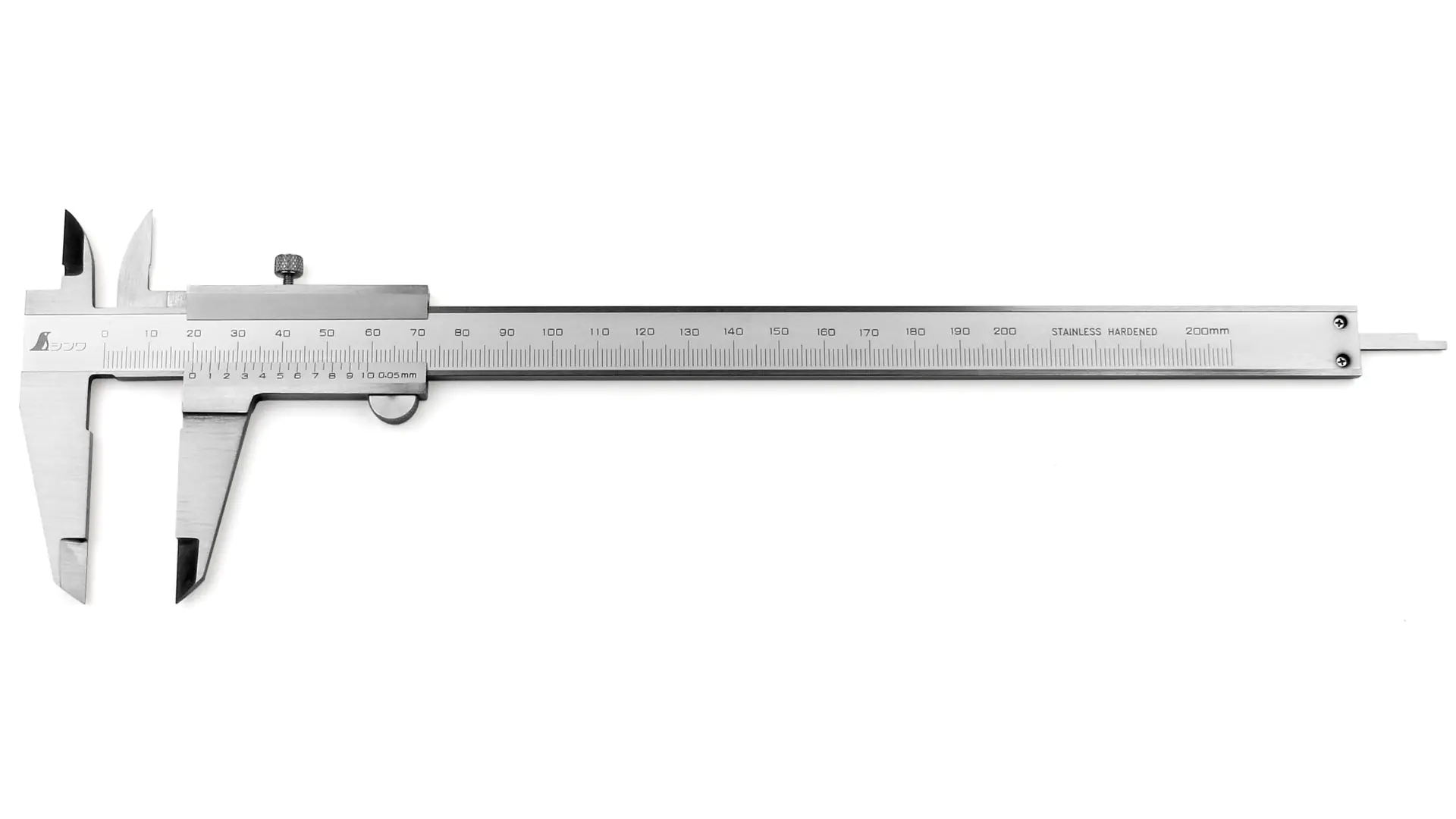 SHINWA Taschenmessschieber 200 mm