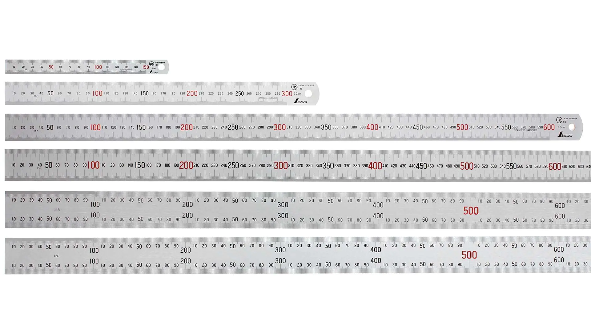 Stahlmassstab rostfrei 150 mm (GL 175 x 15 x 0.5 mm) SHINWA Stahlmassstab rostfrei 150 mm (GL 175 x 15 x 0.5 mm) SHINWA