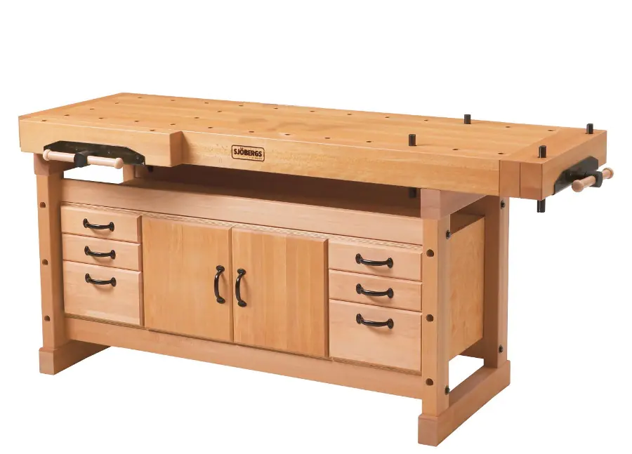 Sjöbergs Hobelbank Modell ELITE 2000 mit Schrank SM04