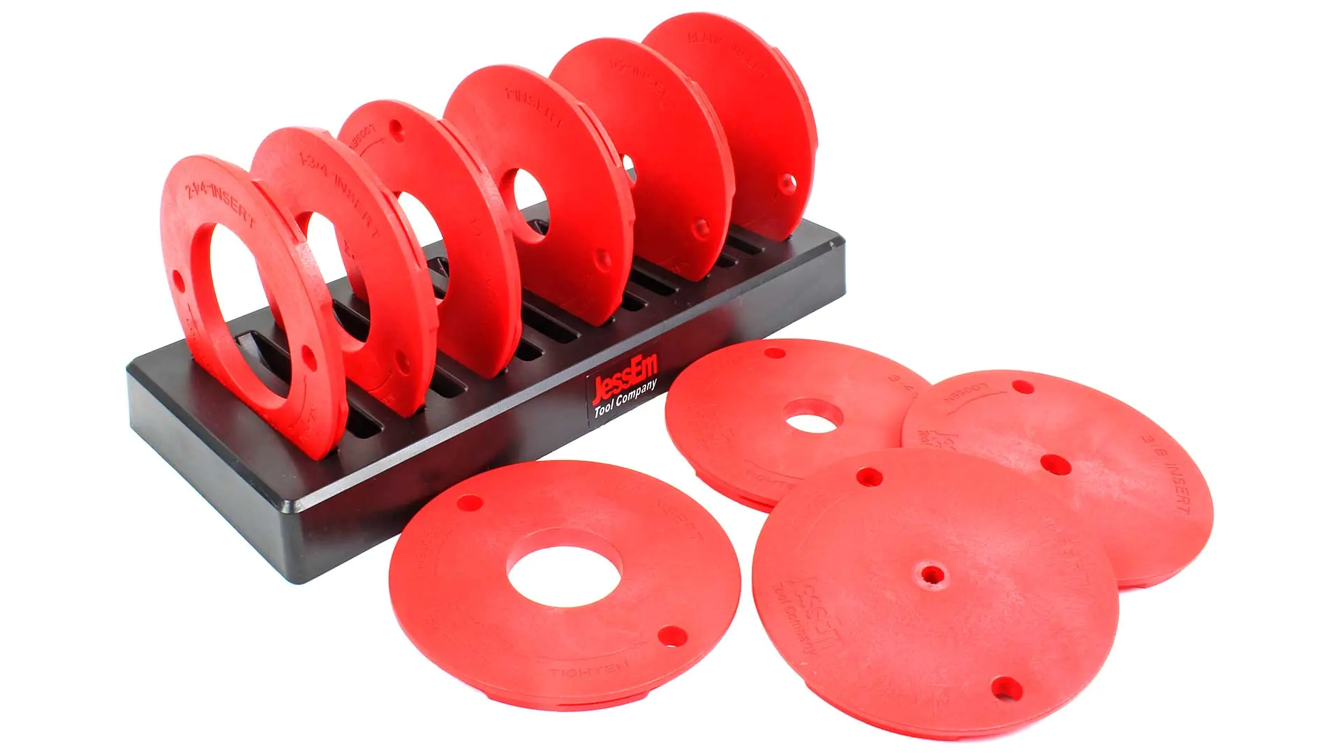 10er Set gelochte Ringe fuer JessEm Fraeslifte und Montageplatten 10er Set gelochte Ringe fuer JessEm Fraeslifte und Montageplatten