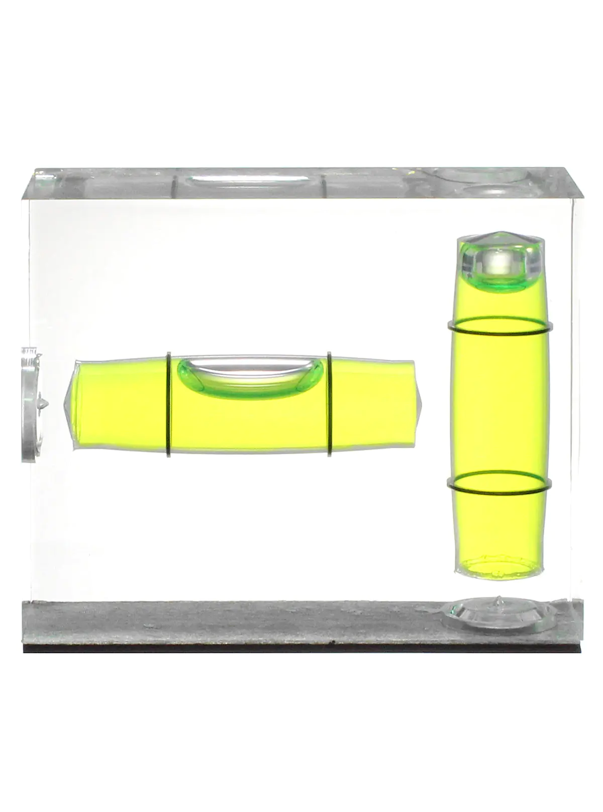 Acryl-Wasserwaage mit 2 Libellen Acryl-Wasserwaage mit 2 Libellen