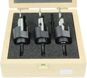 Bohrer-Senker-Satz mit Tiefenanschlag FAMAG Bohrer-Senker-Satz mit Tiefenanschlag FAMAG