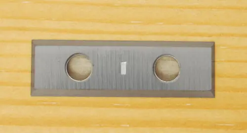 Ersatz-Wendeplatte für Wendeplatten-Nutfräser Ersatz-Wendeplatte für Wendeplatten-Nutfräser