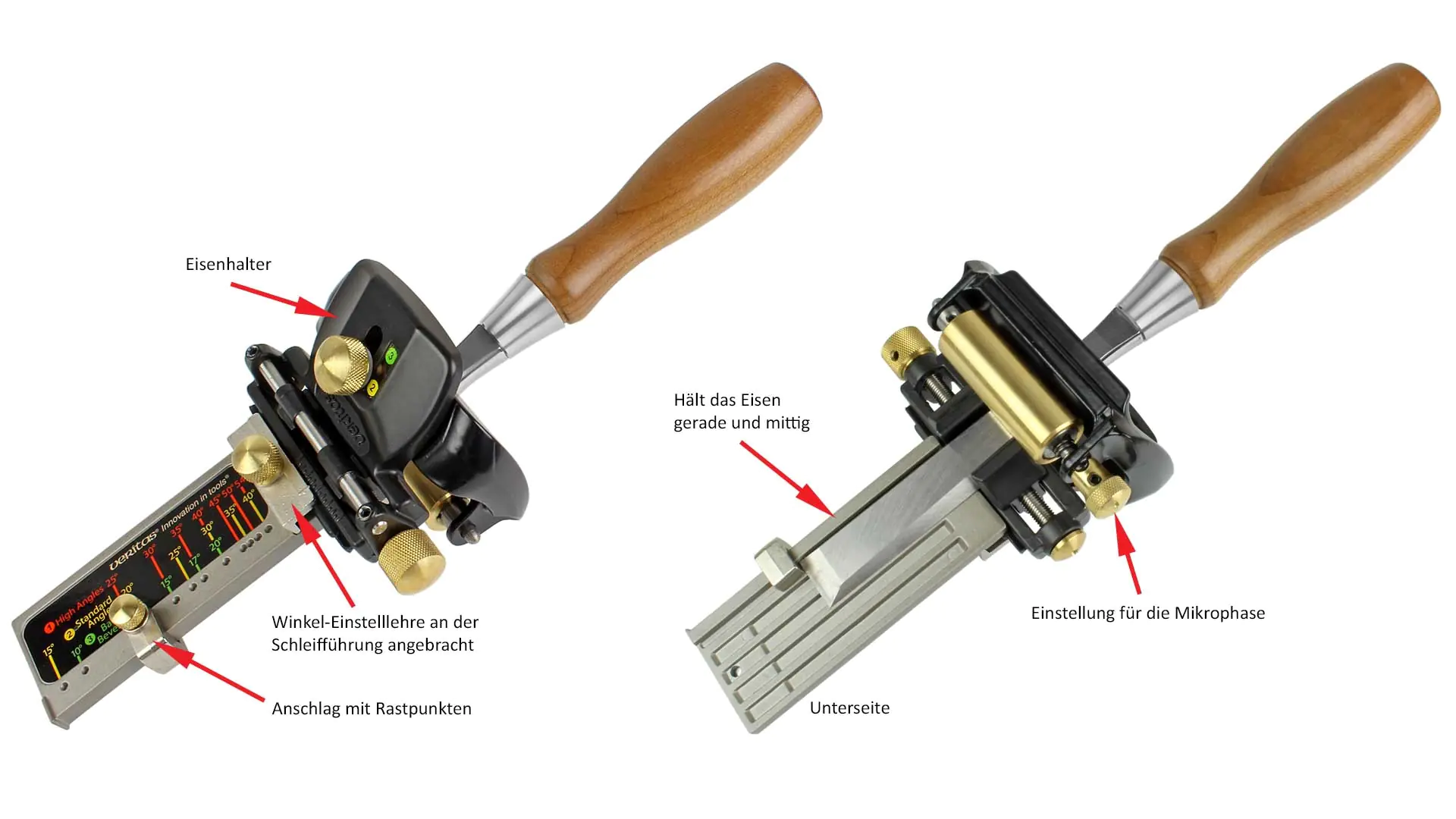Veritas MK.II Schärfhilfe für schmale Eisen Veritas MK.II Schärfhilfe für schmale Eisen