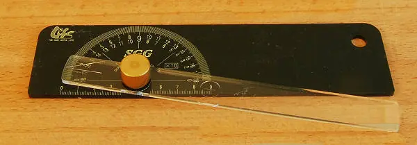 Ersatz-Winkelmesser (Gradmesser)
