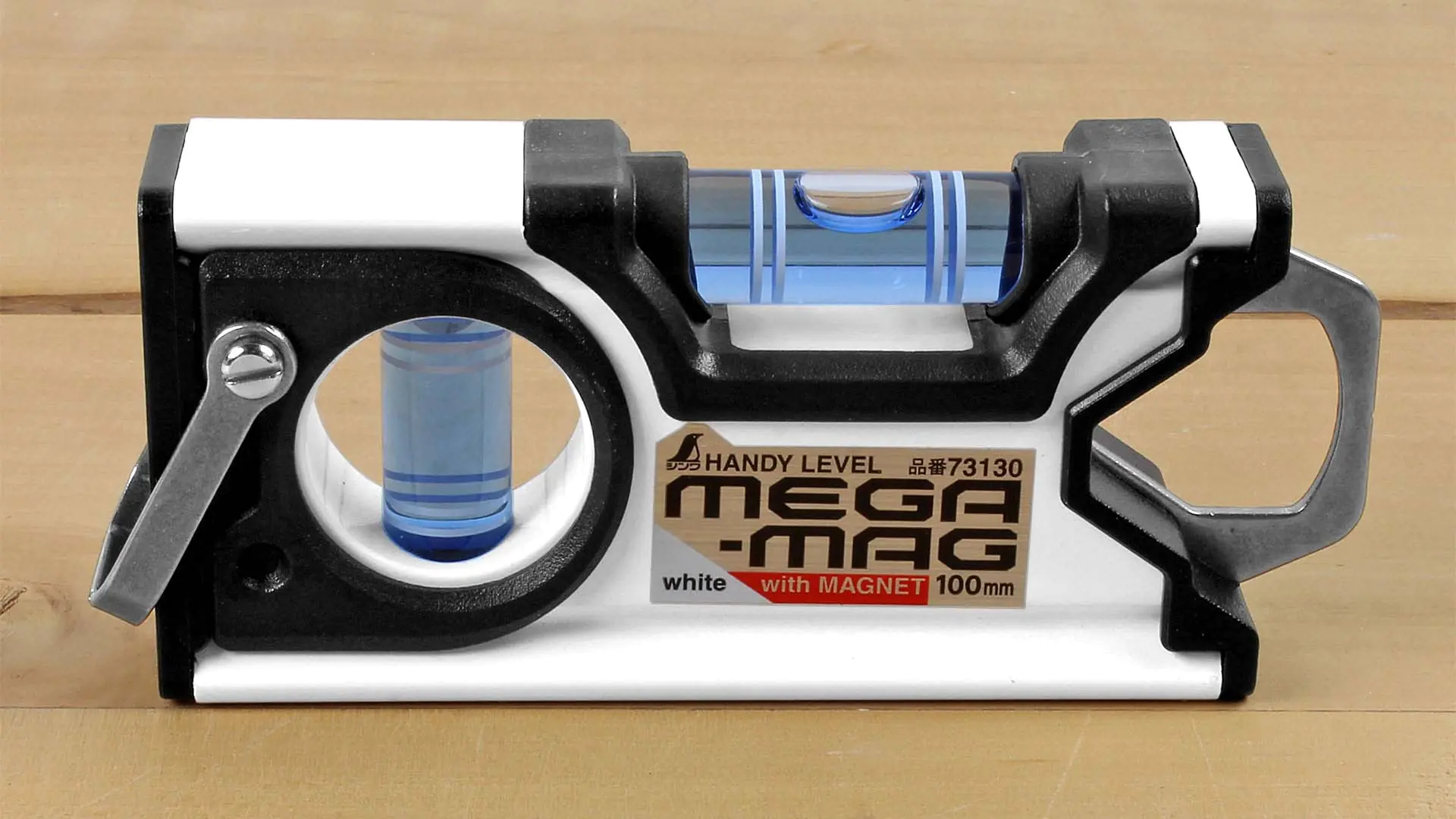 Taschen-Wasserwaage MEGA-MAG mit 2 Libellen und Magnet