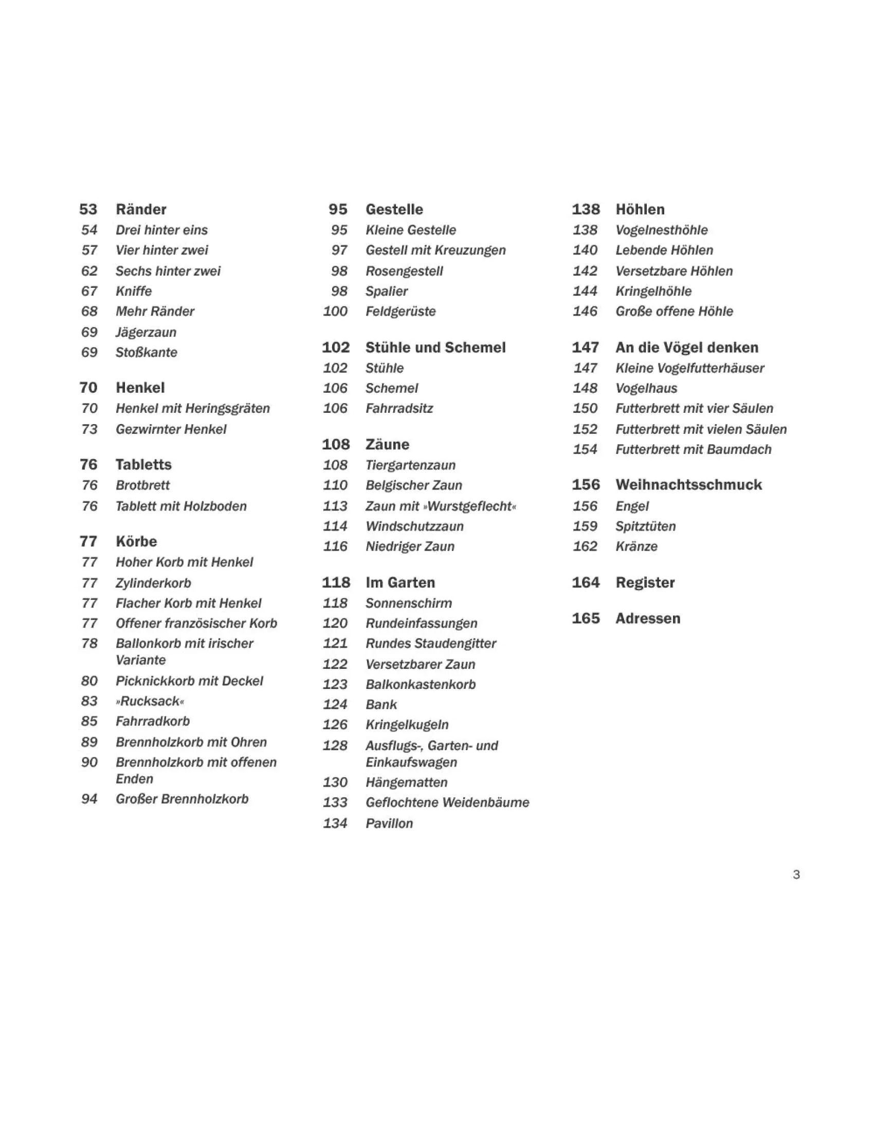 Weidengeflechte für Haus und Garten Weidengeflechte für Haus und Garten
