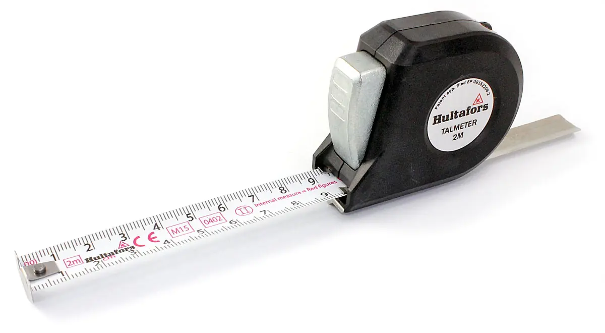 Taschenbandmaß "Talmeter" von Hultafors Taschenbandmaß "Talmeter" von Hultafors