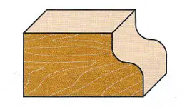 Wendeplatten-Karnies-Profilfräser mit Anlaufring Wendeplatten-Karnies-Profilfräser mit Anlaufring