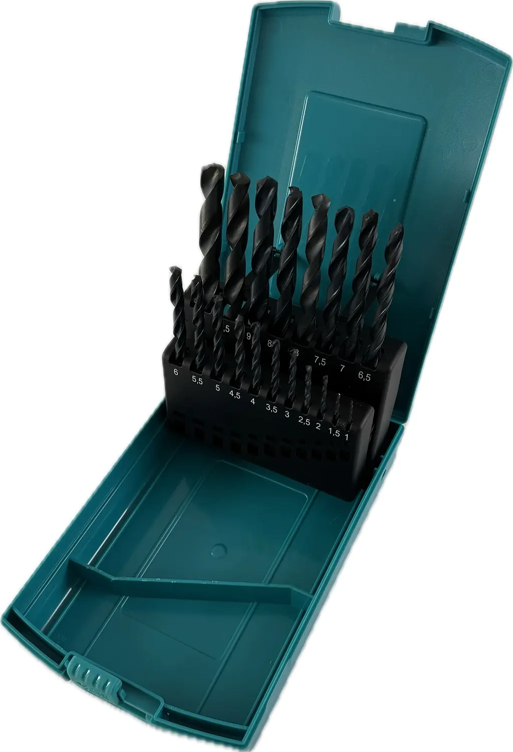 HSS Spiralbohrer-Satz 1,0 - 10,0 mm steigend um 0,5 mm (19 Stück)