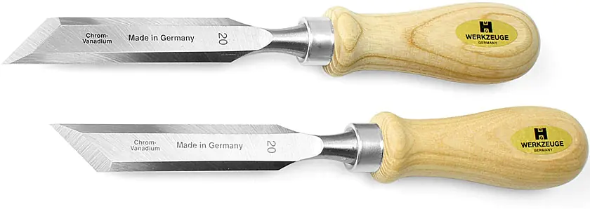 Paar Schrägbeitel ohne Zwinge rechts + links Paar Schrägbeitel ohne Zwinge rechts + links