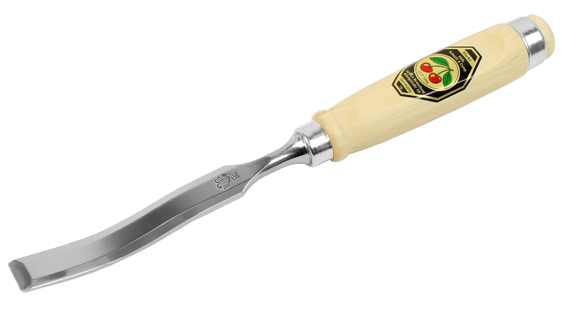 Stechbeitel mit geschwungener Klinge Stechbeitel mit geschwungener Klinge