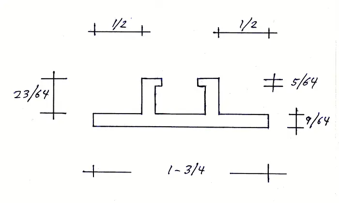 INCRA Build-It T-Nut Plattenverbinder Laenge 18 in. = 457 mm INCRA Build-It T-Nut Plattenverbinder Laenge 18 in. = 457 mm