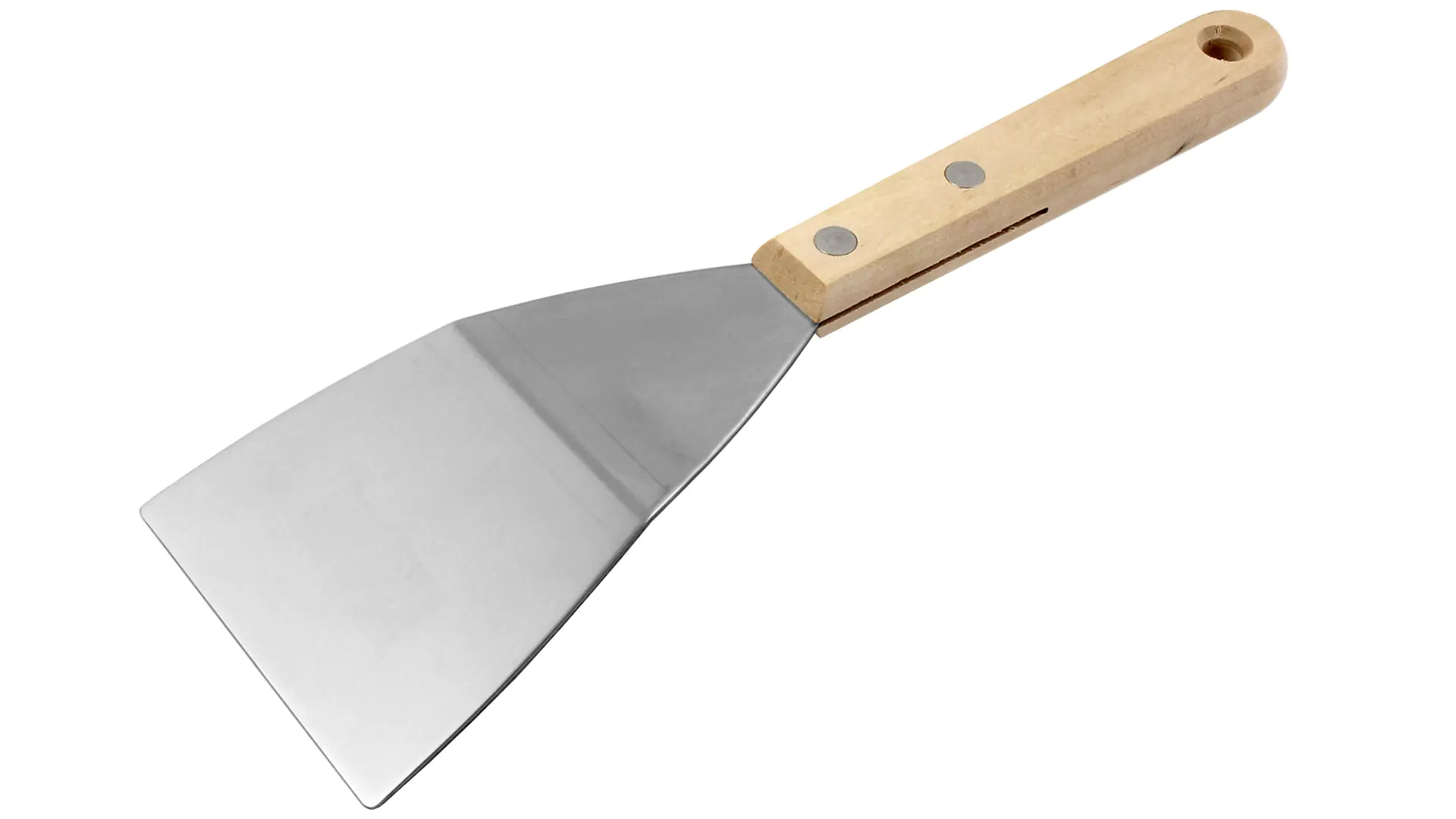 Edelstahl-Spachtel gekröpfte Form Edelstahl-Spachtel gekröpfte Form