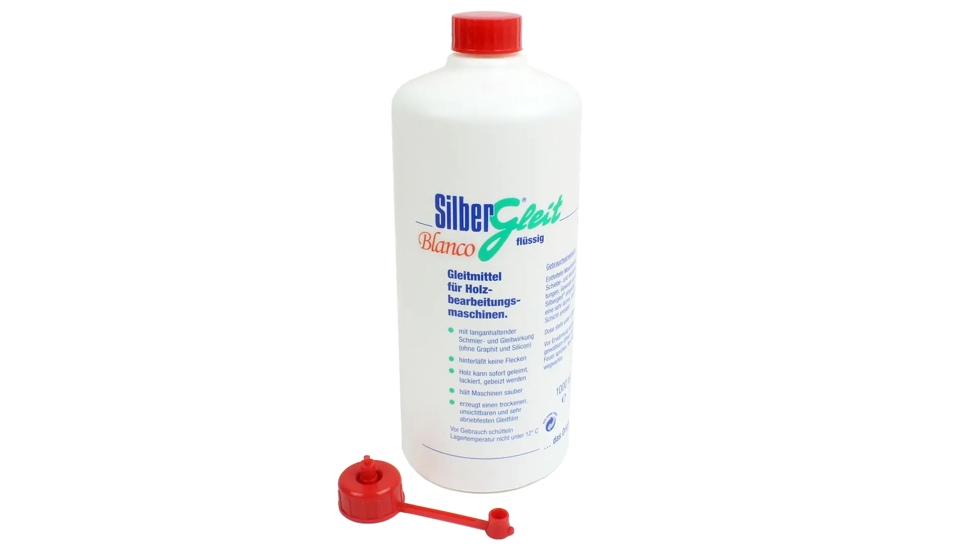 Silbergleit Blanco, Trockengleitmittel für Holzbearbeitungsmaschinen