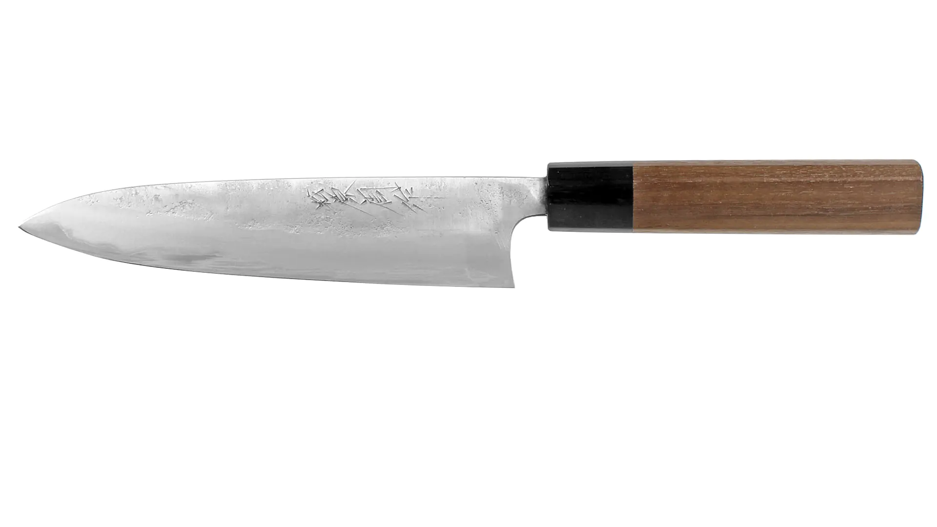 Nashiji Petty Klingenlaenge 150 mm Jap. Kuechenmesser Aogami No. 1  Walnussheft KATSUTO TANAKA Nashiji Petty Klingenlaenge 150 mm Jap. Kuechenmesser Aogami No. 1  Walnussheft KATSUTO TANAKA
