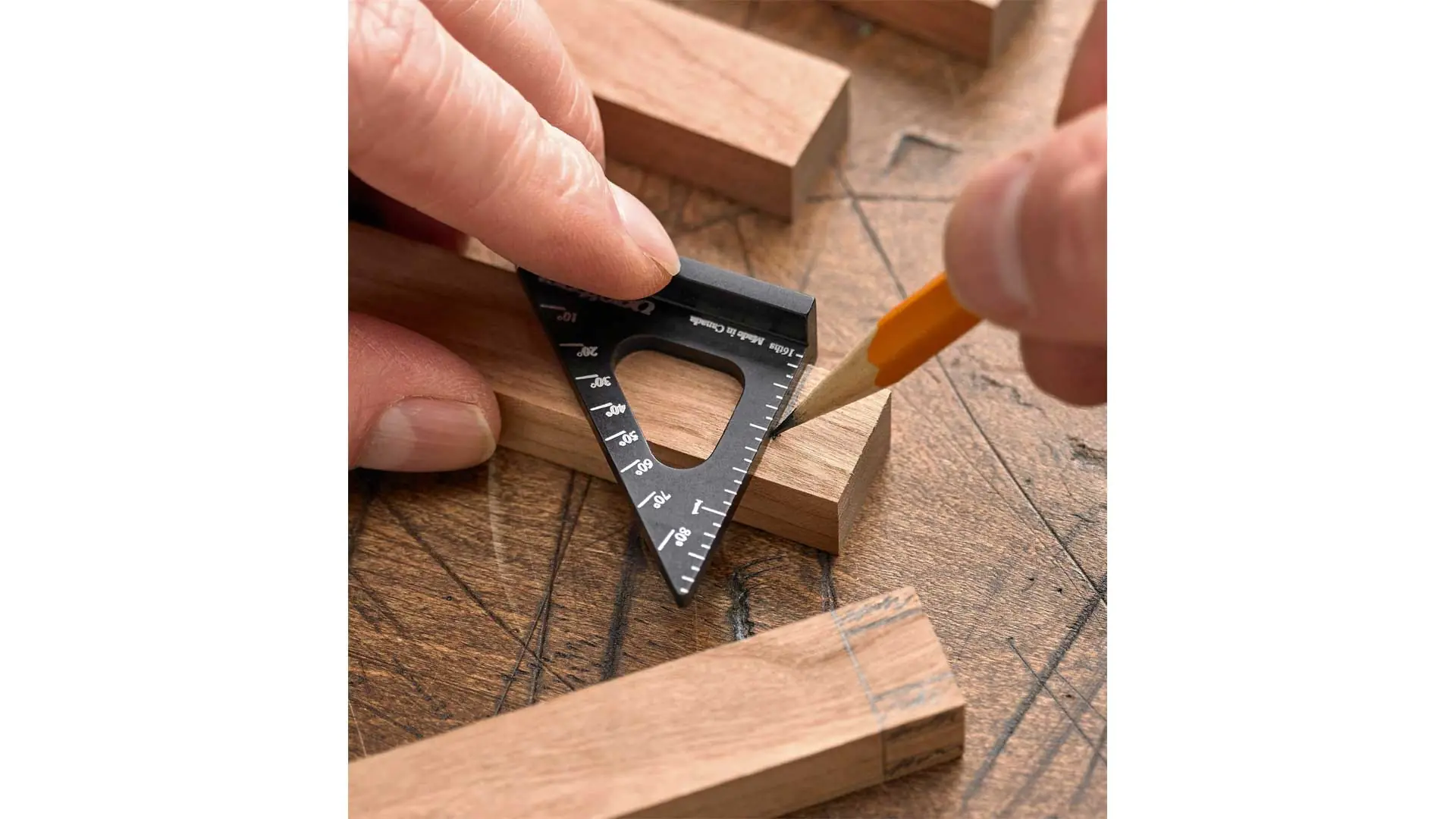 1-1/2 Zoll langer Mini-Anreißwinkel von Veritas 1-1/2 Zoll langer Mini-Anreißwinkel von Veritas