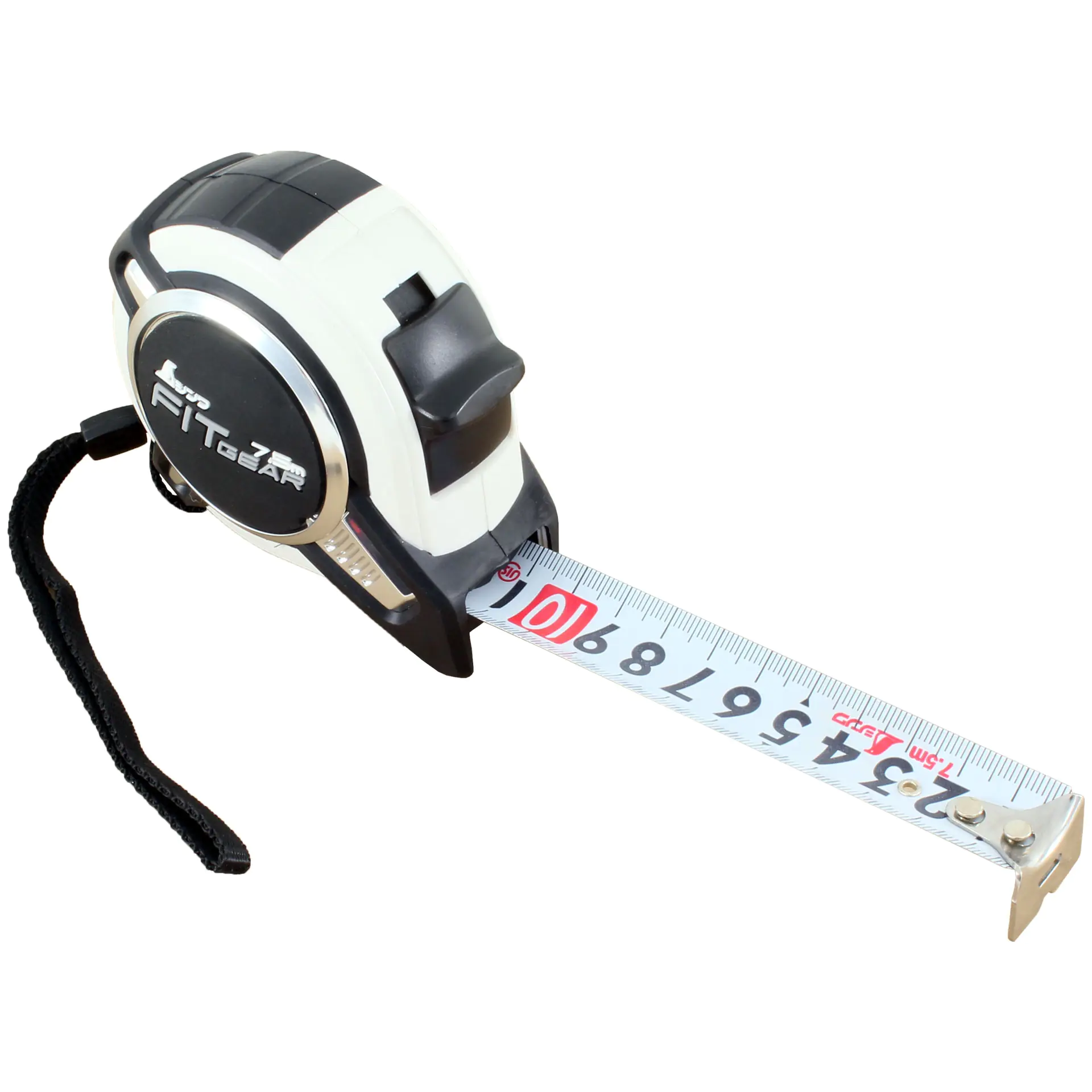 Taschenbandmass FIT GEAR Laenge 5.5m mm-Teilung 19mm SHINWA