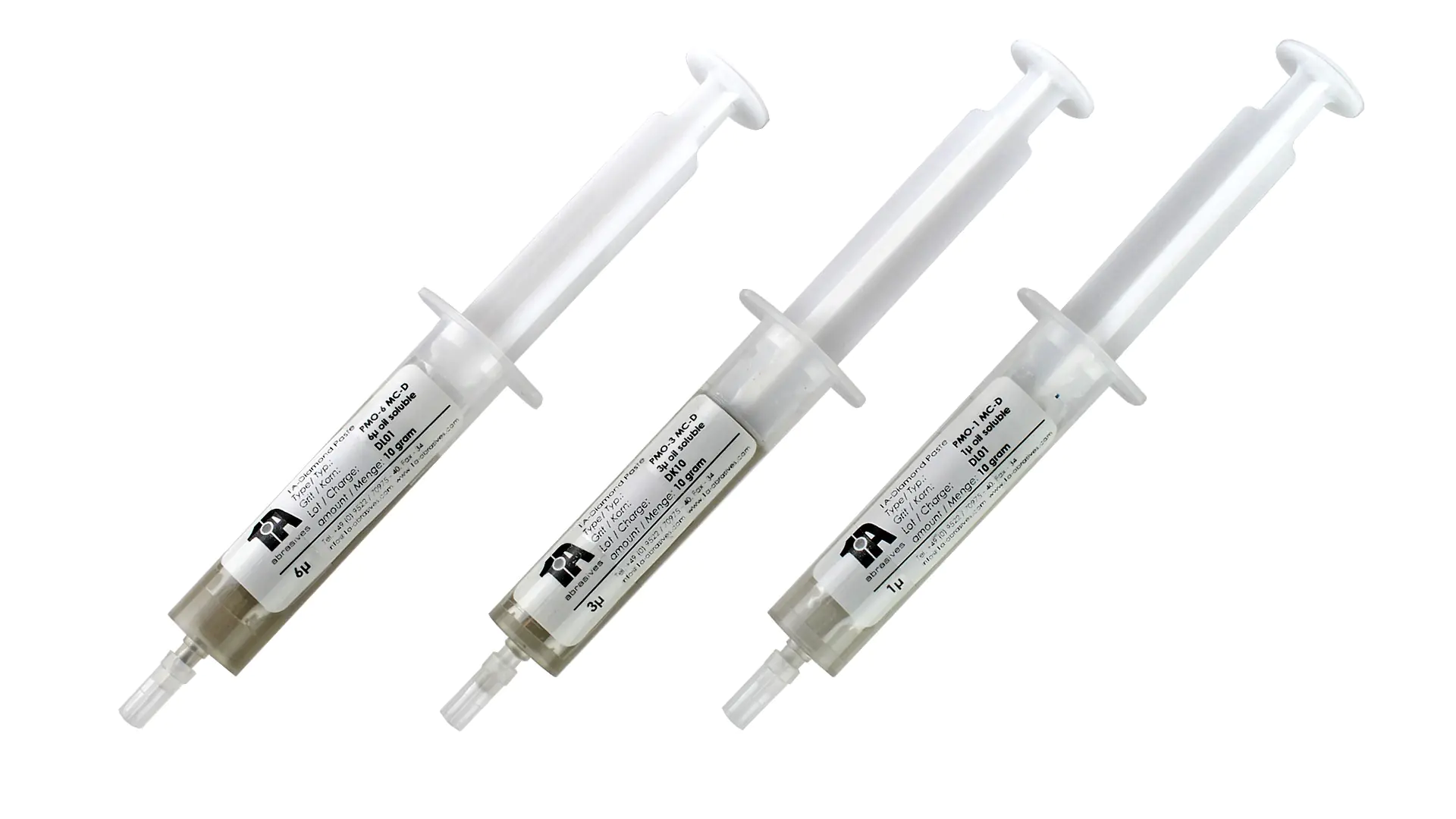 Diamant-Schleifpaste Spritze mit 10 g