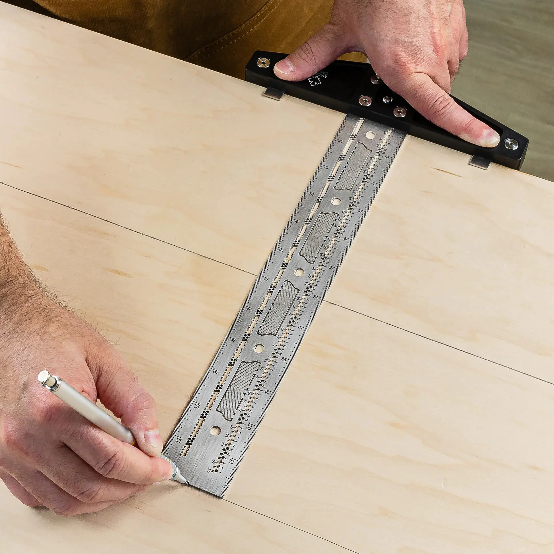 Sword Präzisions-T-Anschlagwinkel 450 mm "Longsword" JessEm