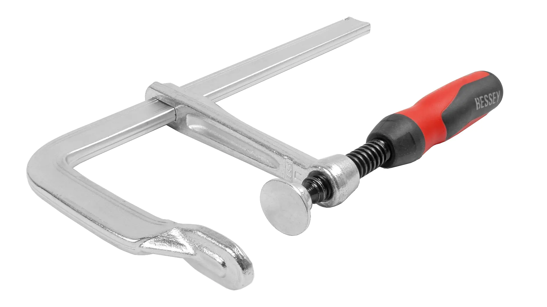 GZ10-2K Ganzstahl-Schraubzwinge Spannweite 100 mm Ausladung 60 mm Best-Comfort-Griff BESSEY GZ10-2K Ganzstahl-Schraubzwinge Spannweite 100 mm Ausladung 60 mm Best-Comfort-Griff BESSEY