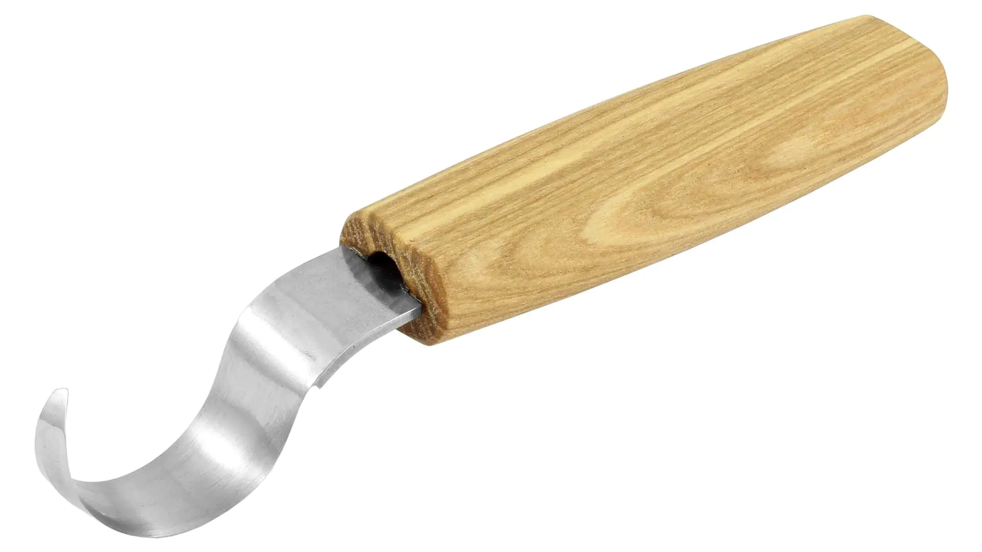 Schnitzmesser gebogen für Rechtshänder 25mm BEAVERCRAFT