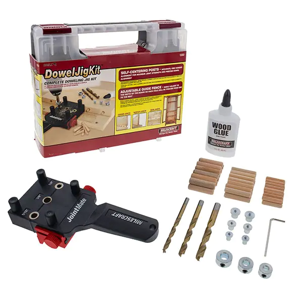 DowelJigKit™ - Dübelset von MILESCRAFT DowelJigKit™ - Dübelset von MILESCRAFT